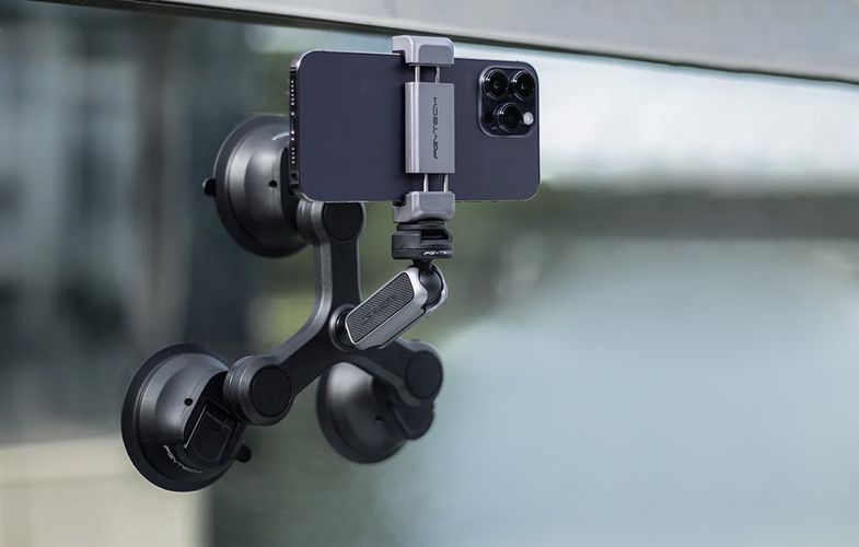 Action camera  mount PGYTECH three-arm Suction Cup, PGYTECH P-GM-224