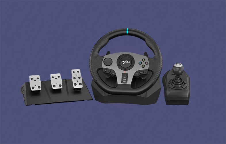 Gaming Wheel PXN-V9 (PC / PS3 / PS4 / XBOX ONE / XBOX SERIES S&X / SWITCH), PXN PXN-V9
