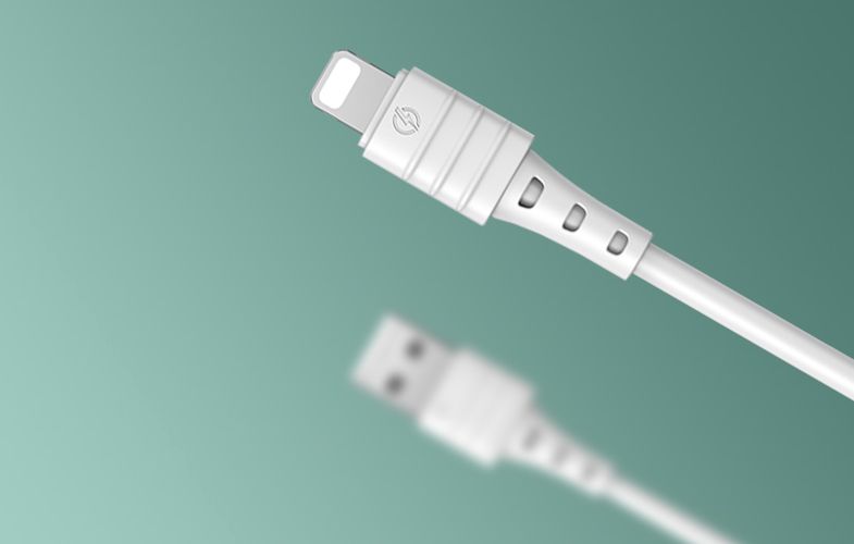 Cable USB Lightning Remax Zeron, 1m, 2.4A (white), Remax RC-179i white