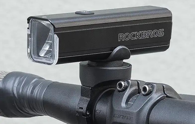 Bicycle headlight  Rockbros RHL1000 (black), Rockbros 246100020 01