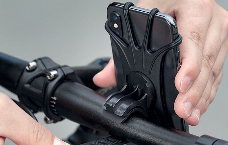 Bicycle Phone Holder Rockbros LF436BK (black), Rockbros LF436BK