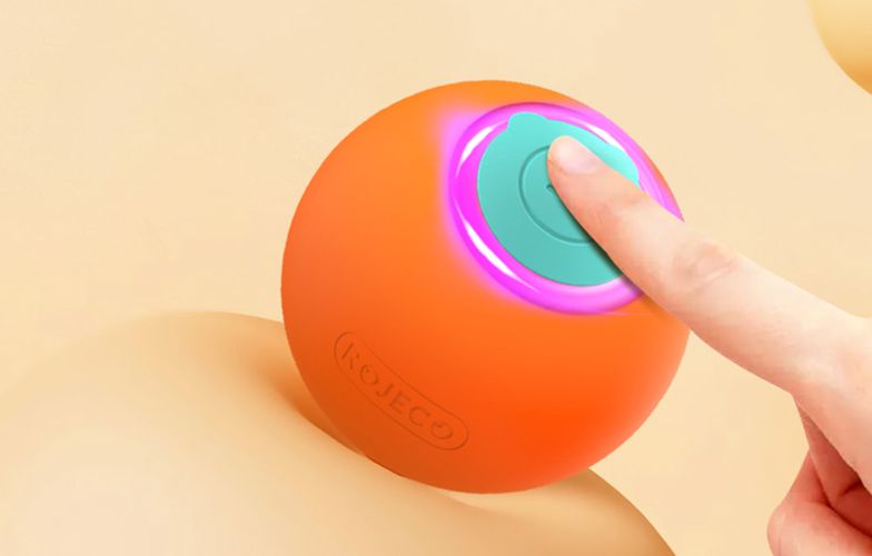 Rojeco Interactive Cat Ball (orange), Rojeco RWJ-12 Orange