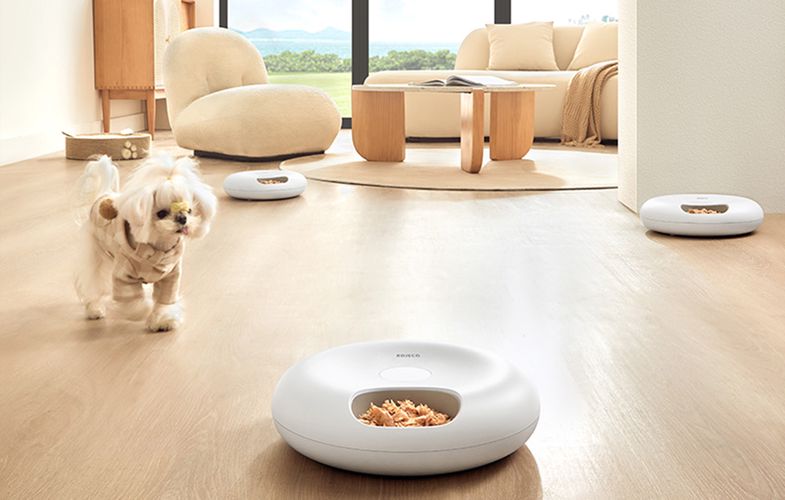 Rojeco 6 Meals Automatic Pet Feeder 3600mAh, Rojeco RWSQ-07