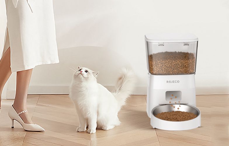 Rojeco 2L Automatic Pet Feeder WiFi Version, Rojeco RWSQ-12