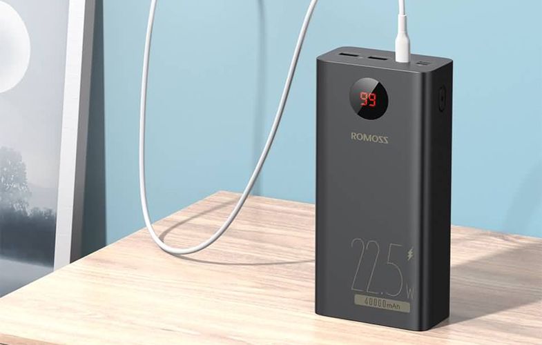 Powerbank Romoss PEA40PF 40000mAh, 22.5W (black), Romoss PEA40-152-2133H