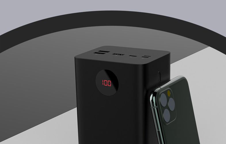 Powerbank Romoss PEA60 60000mAh, QC + PD, 22.5W (black), Romoss PEA60-152-2142
