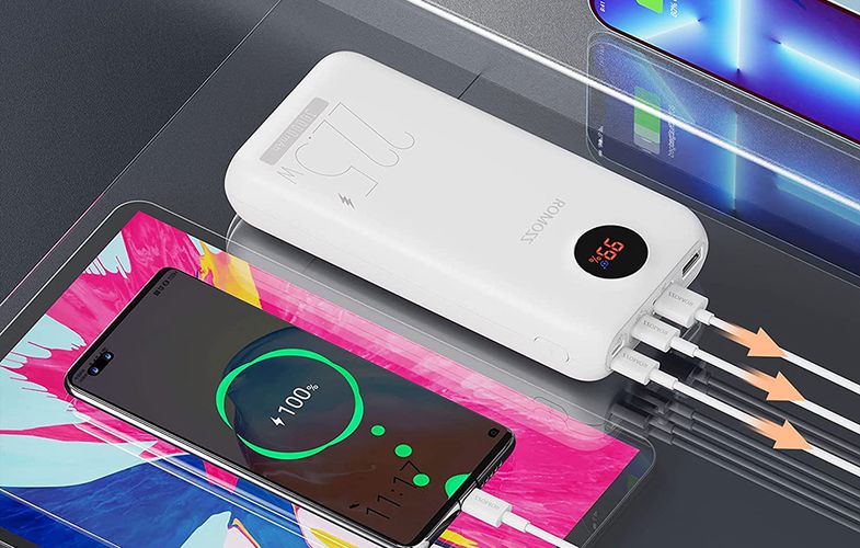 Powerbank Romoss PSW30PF 30000mAh, 22.5W (white), Romoss PSW30-152-1133H