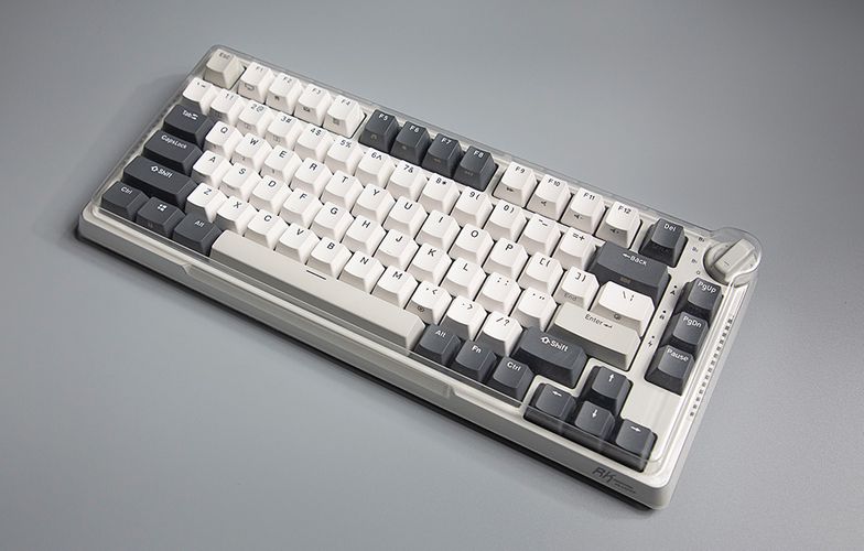 Mechanical keyboard Royal Kludge RKH81 RGB, Sky cyan switch (white), Royal Kludge RKH81 skycyan switch