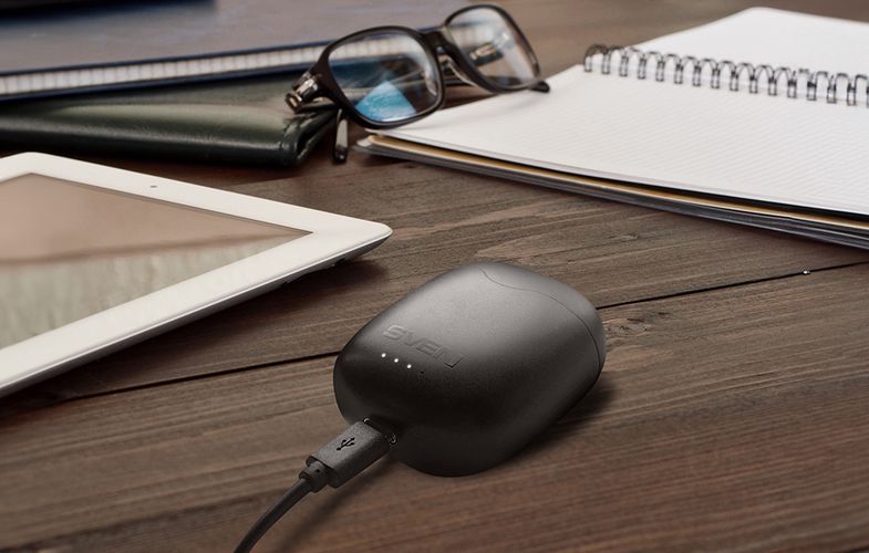 Wireless Earbuds with microphone SVEN E-717BT (black, Sven SV-019266