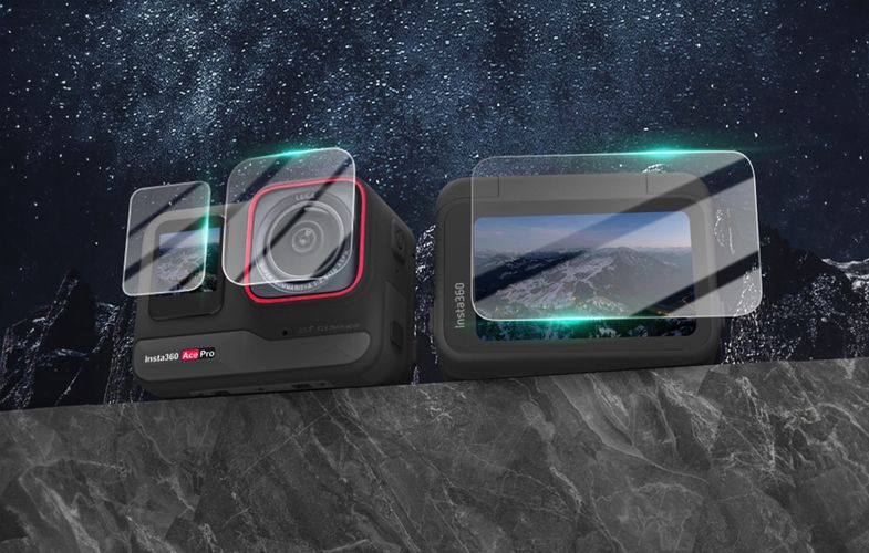 Tempered Glass and PET Film Sunnylife for Insta360 Ace Pro, Sunnylife IST-BHM752