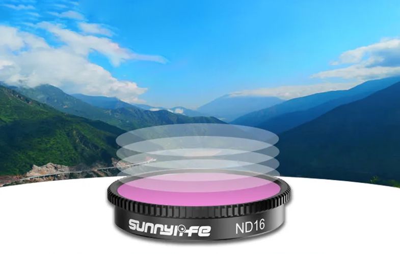 Set of filters ND4, ND8, ND16, ND32 Sunnylife for Insta360 GO 3/2, Sunnylife IST-FI9315