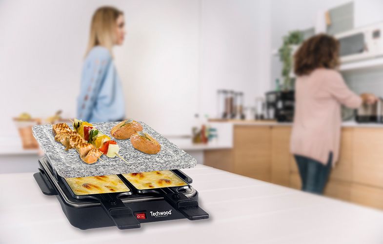 Electric Raclette grill for 4 people Techwood TRA-47P, Techwood TRA-47P