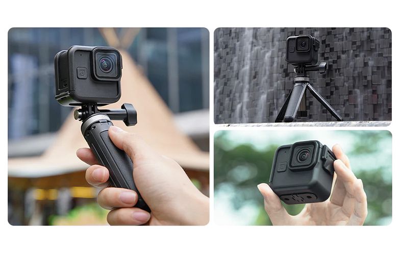 TELESIN Plastic Frame Case with 3-Prong Mount for GoPro HERO11 Black Mini, Telesin FMS-002