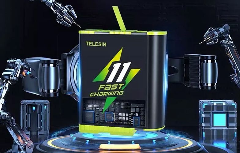 Telesin Fast charge battery for GoPro Hero 11/10/9 GP-FCB-B11, Telesin 042397