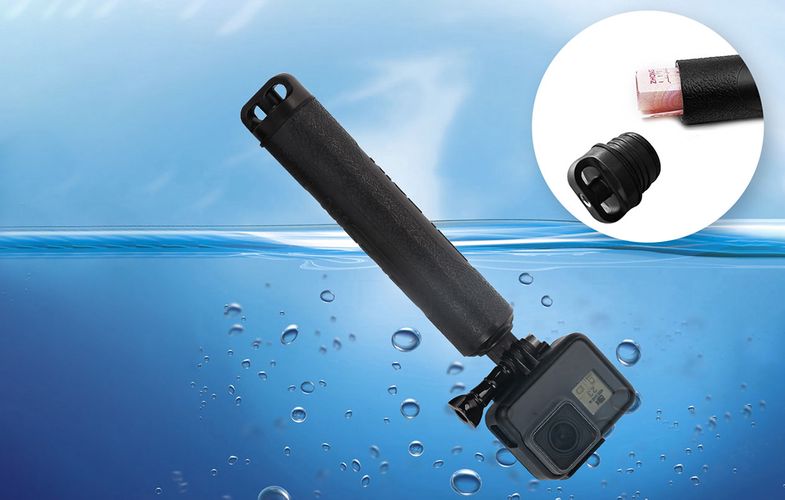 Waterproof selfie stick Telesin 360° for sport cameras (GP-MFW-300), Telesin GP-MFW-300