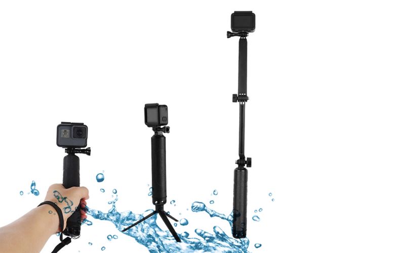 Waterproof selfie stick Telesin 360° for sport cameras (GP-MFW-300), Telesin GP-MFW-300