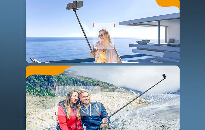 TELESIN 2nd gen 1,2 meter tube carbon selfie stick GP-MNP-002, Telesin GP-MNP-002