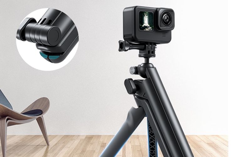TELESIN 3-Way selfie-stick tripod for sports cameras, Telesin TE-TPR-009