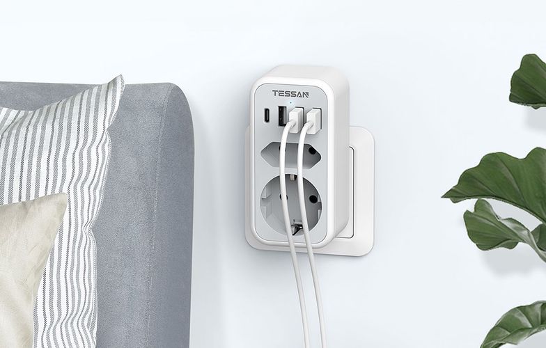 Tessan Wall Socket TS-328-DE, Tessan TS-328-DE