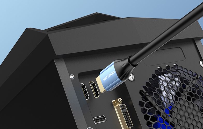 HDMI 2.0 Cable Vention ALHSJ, 5m, 4K 30Hz, 30AWG (Blue), Vention ALHSJ
