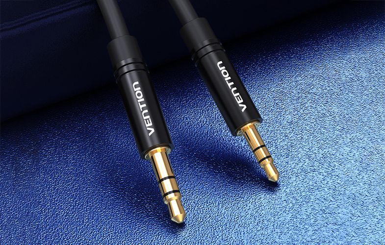 Cable Audio mini jack 3.5mm to 2.5mm Vention BALBG 1.5m (black), Vention BALBG