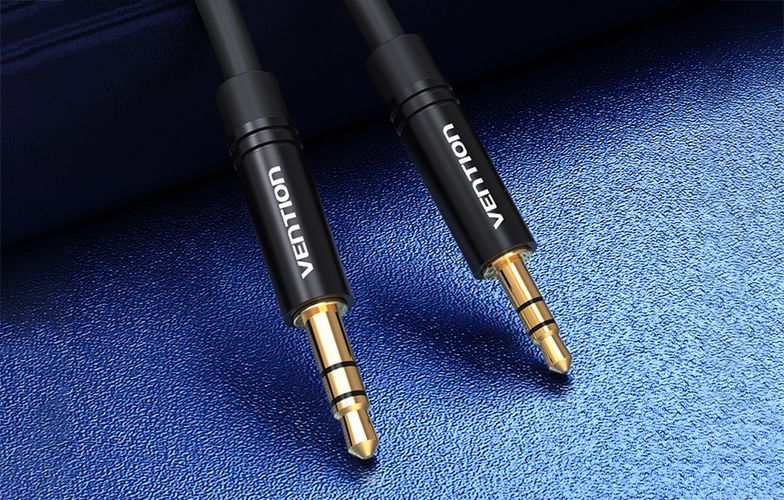 Cable Audio mini jack 3,5mm to 2,5mm AUX Vention BALBH 2m (black), Vention BALBH