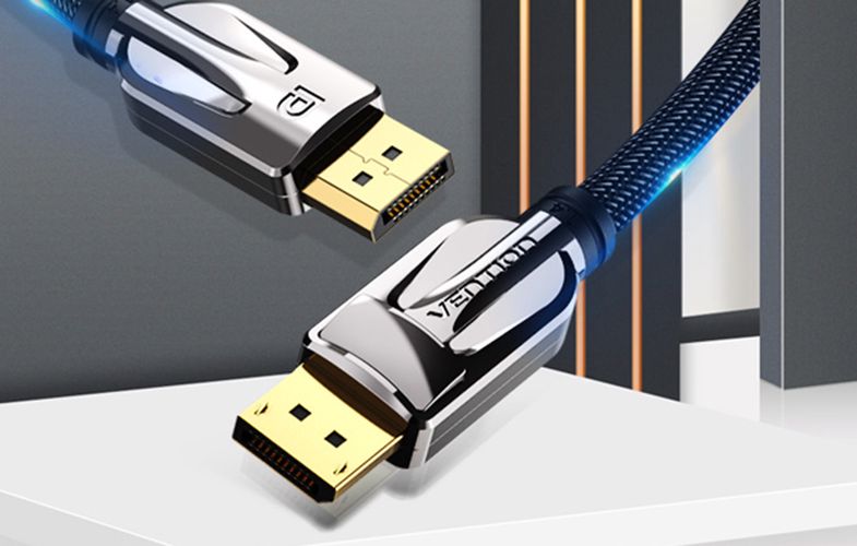 Cable 2xDisplay Port 1.4 Vention HCABG 8K 60Hz 1.5m (black), Vention HCABG