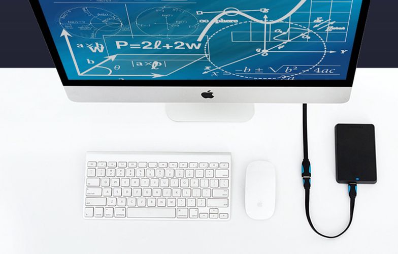 Flat USB 3.0 extender Vention VAS-A13-B150 1.5m Black, Vention VAS-A13-B150
