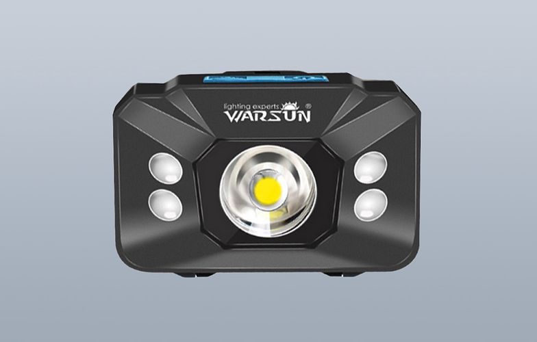 Headlight Warsun W07B, 500lm, 800mAh, M-USB, Warsun W07B