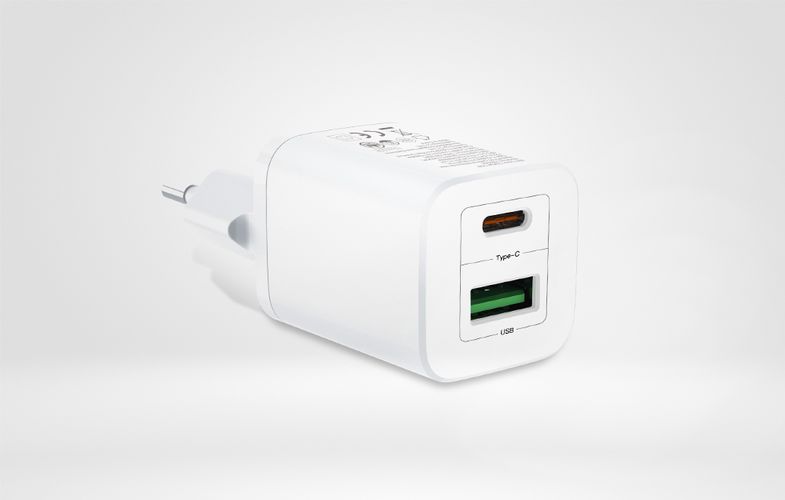 Mini Wall Charger XO HN238A 30W, PD (white), XO HN238A