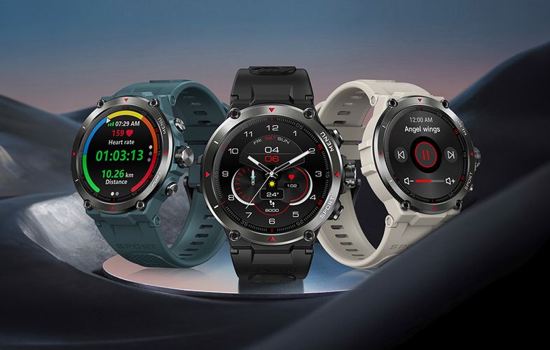 Smartwatch Zeblaze Stratos 2 (Black), Zeblaze Stratos 2 Black