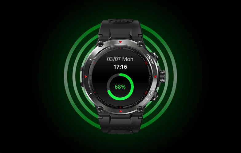 Smartwatch Zeblaze Stratos 2 (Black), Zeblaze Stratos 2 Black