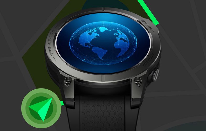 Smartwatch Zeblaze Stratos 3 (Black), Zeblaze Stratos 3 Black