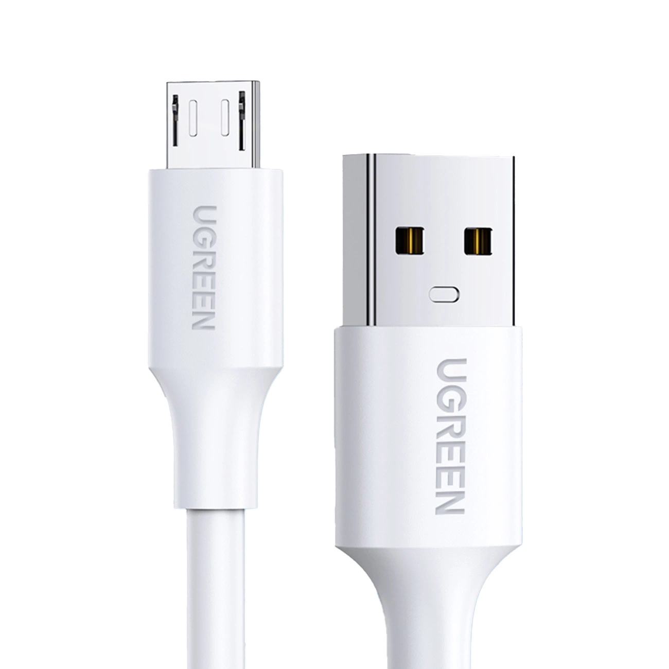 Ugreen US289 60140 micro USB / USB-A cable 0.5m - white, Ugreen 6957303861408 6957303861408