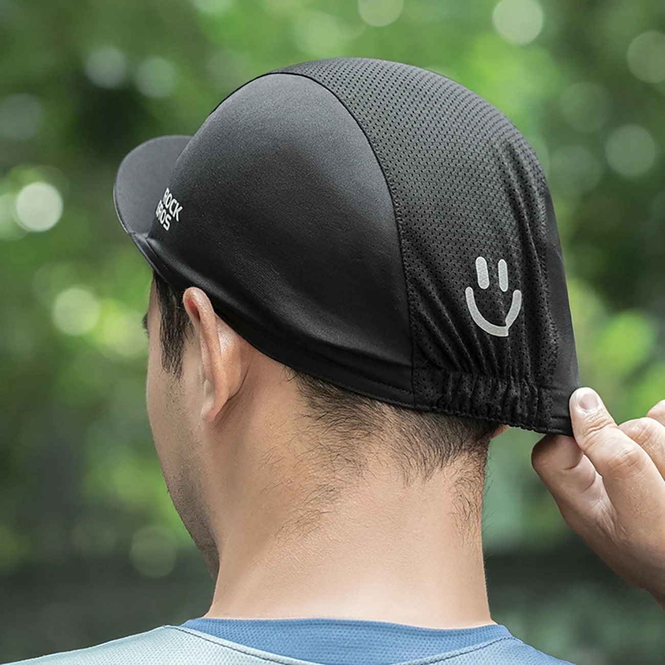 Rockbros 18230005001 cycling cap with peak - black, Rockbros 7793598347499 7793598347499