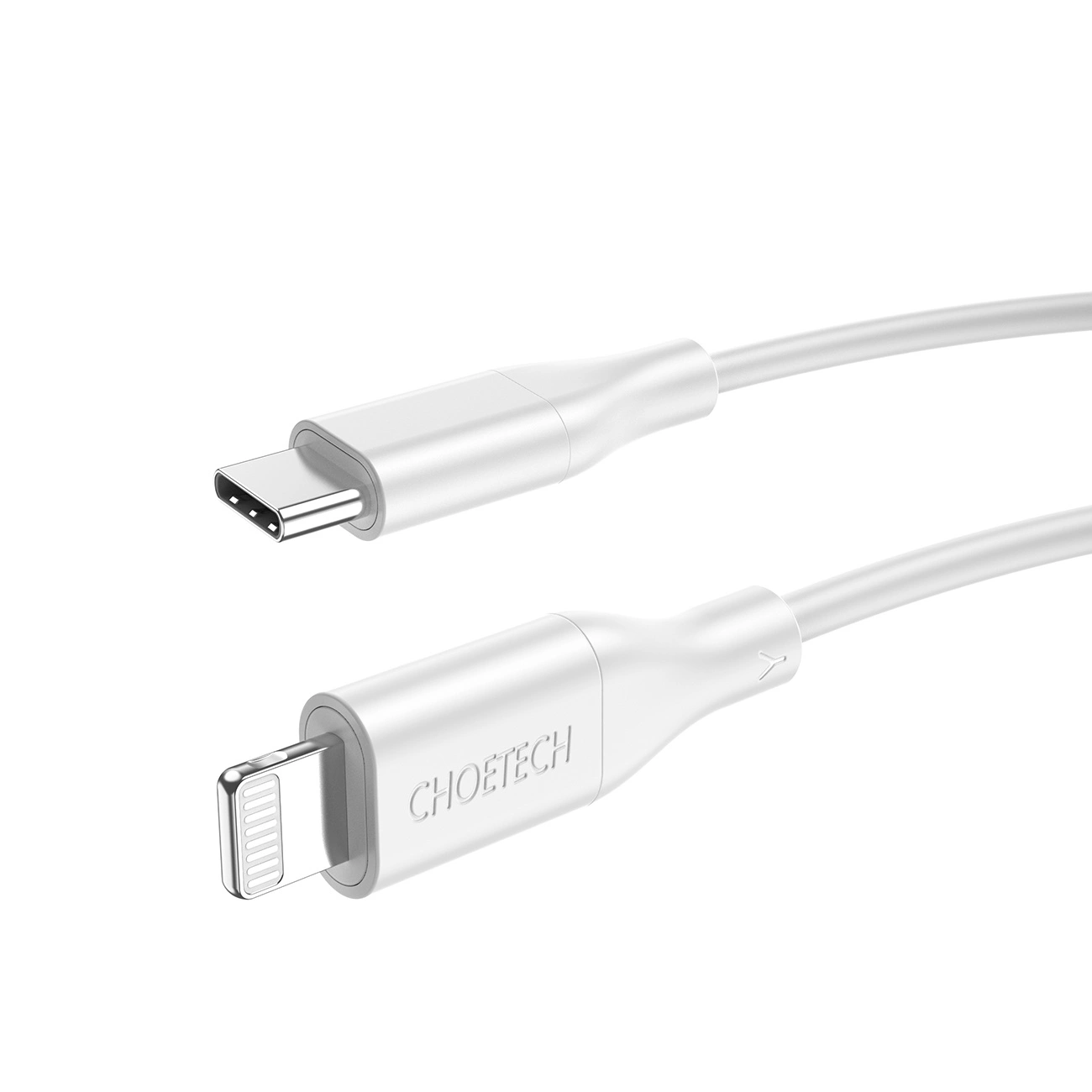 Choetech IP0040 USB-C / Lightning MFi PD 30W 1.2m cable - white, Choetech 6971824976168 6971824976168