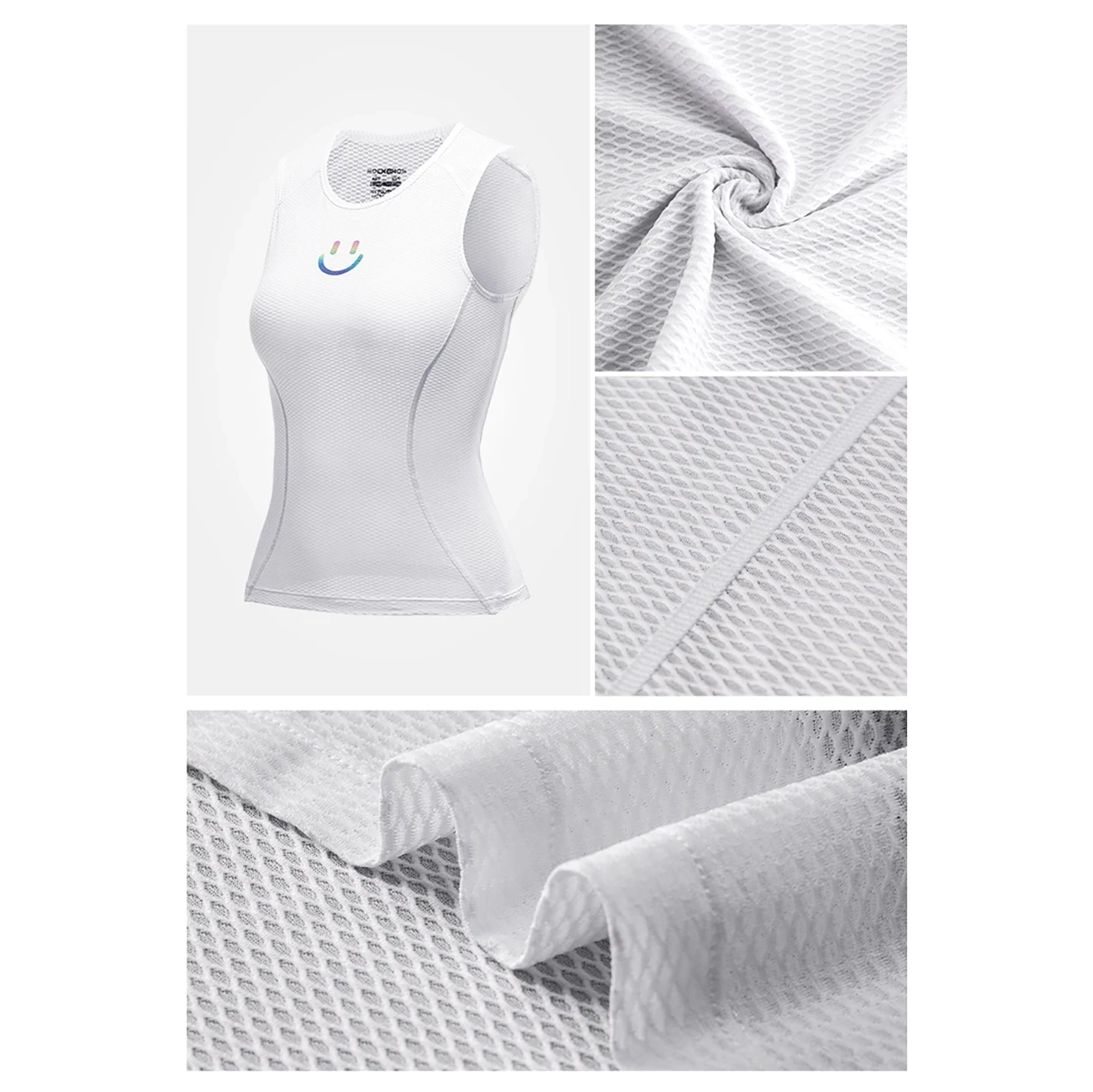 Rockbros YDBX001 women's quick-drying cycling vest M / L - white, Rockbros 7381758550591 7381758550591
