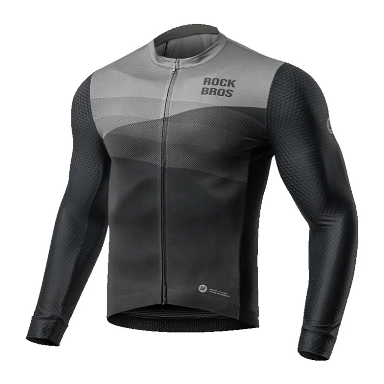 Rockbros cycling jersey 15120009002 long sleeve spring/summer M - black, Rockbros 7381758550805 7381758550805