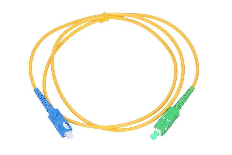 Extralink Patchcord SC/APC-SC/UPC, Singlemode, Simplex, G652D, 3mm, 1m, EXTRALINK EX.10277 5903148910277