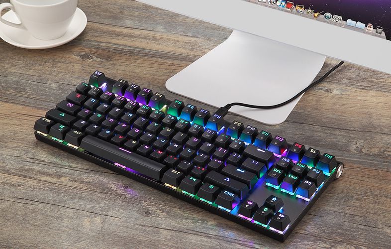 Mechanical gaming keyboard Motospeed CK101 RGB (black), Motospeed CK101-Red