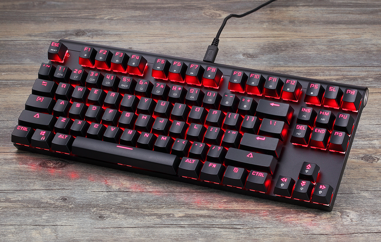 Mechanical gaming keyboard Motospeed CK101 RGB (black), Motospeed CK101-Red