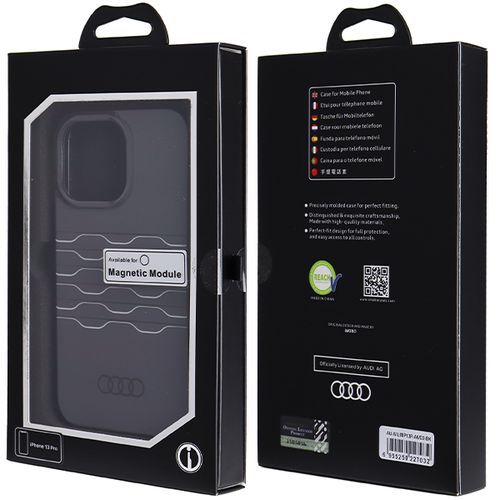 Audi IML MagSafe case for iPhone 13 Pro / 13 - black, Audi 6955250227032 6955250227032