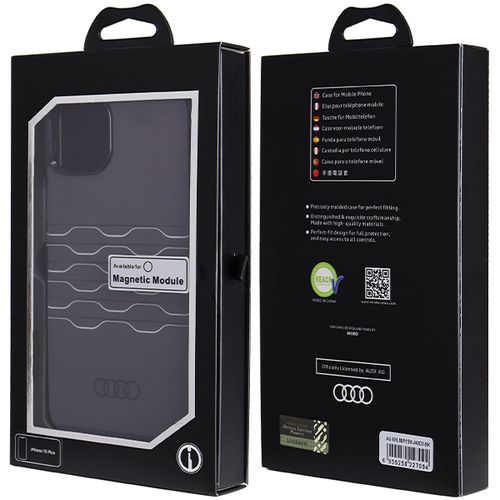 Audi IML MagSafe case for iPhone 15 Plus / 14 Plus - black, Audi 6955250227094 6955250227094