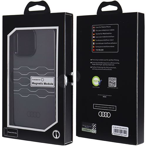 Audi IML MagSafe case for iPhone 15 Pro Max - black, Audi 6955250227100 6955250227100