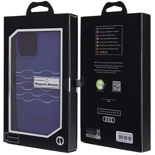 Audi IML MagSafe case for iPhone 13 Pro Max - blue, Audi 6955250227124 6955250227124