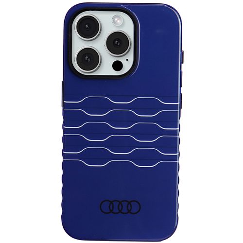 Audi IML MagSafe case for iPhone 15 Pro - blue, Audi 6955250227162 6955250227162