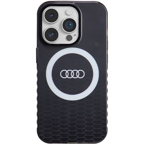 Audi IML Big Logo MagSafe case for iPhone 14 Pro - black, Audi 6955250227278 6955250227278