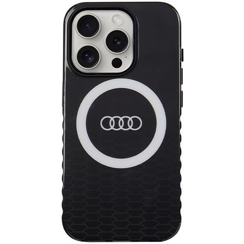 Audi IML Big Logo MagSafe case for iPhone 15 Pro Max - black, Audi 6955250227322 6955250227322