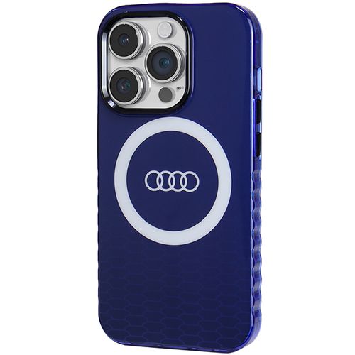 Audi IML Big Logo MagSafe case for iPhone 14 Pro Max - blue, Audi 6955250227360 6955250227360