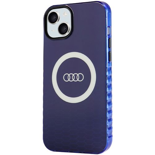 Audi IML Big Logo MagSafe case for iPhone 15 / 14 / 13 - blue, Audi 6955250227377 6955250227377